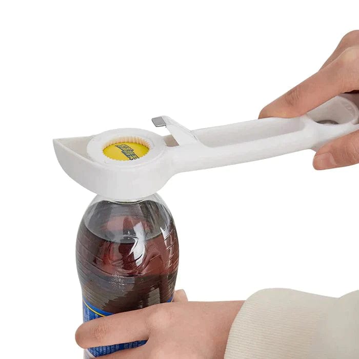 Flessen-, blik- en potopener 6-in-1