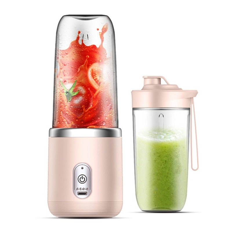Personal Travel 6-Blade Mini Fruit Juicer & Mixer