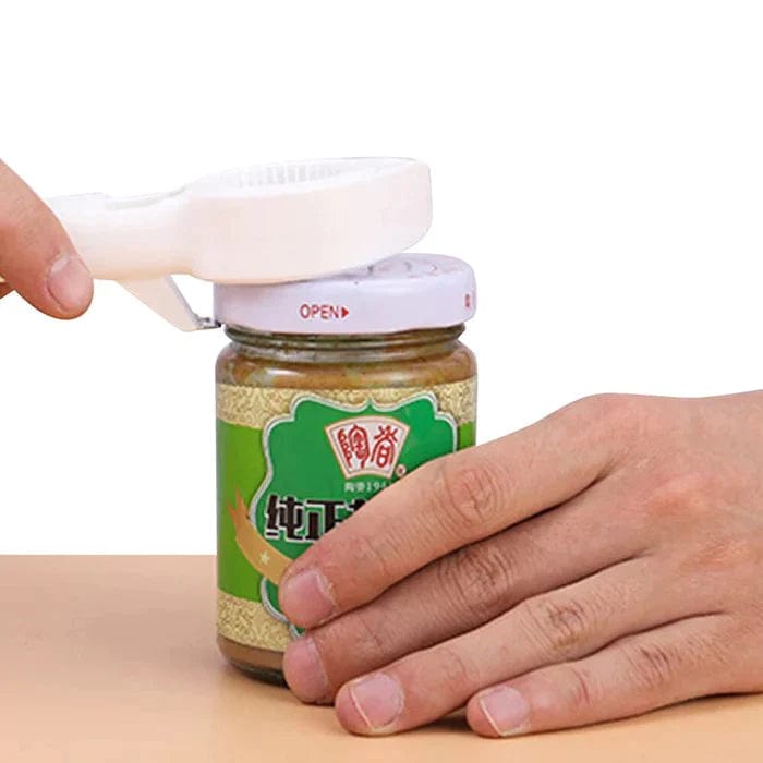 Flessen-, blik- en potopener 6-in-1