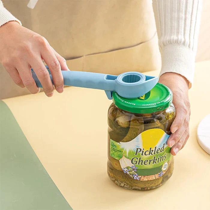 Flessen-, blik- en potopener 6-in-1