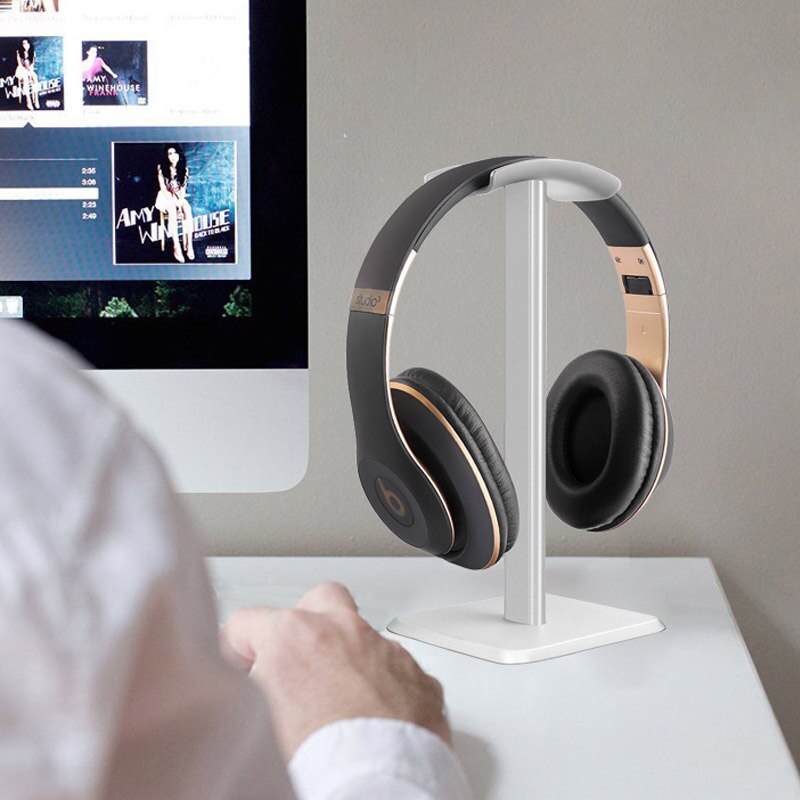 Aluminium hoofdtelefoonstandaard