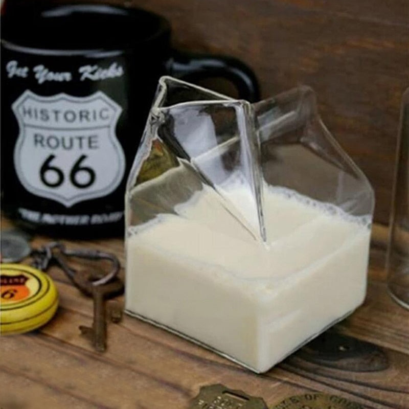 Milk Box Shape Carave