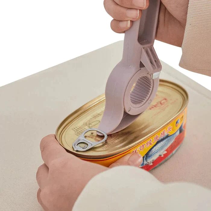 Flessen-, blik- en potopener 6-in-1
