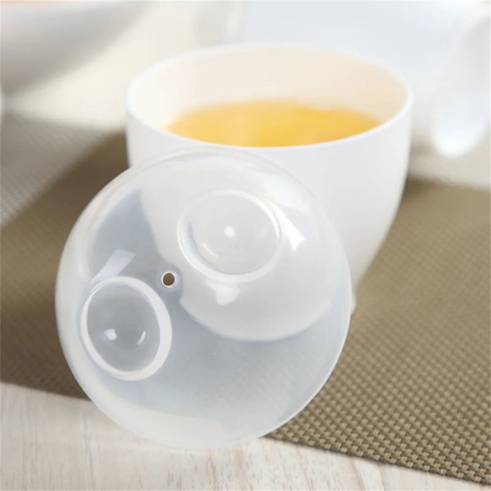 New Healthly Microwave Egg Cooker Boiler Maker Mini Portable Quick Egg Cooking Cup Steamed Kitchen Tools for Breakfast